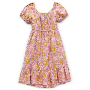 Thereabouts Retro Floral Babydoll Dress XL / 16 – Spring Summer Cotton
